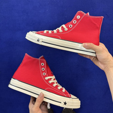 2026匡威全新发布!Converse CHUCK 70 X 星星标帆布鞋 红色高帮 货号:A24232C 尺码:35 2026匡威全新发布!Converse CHUCK 70 X 星星标帆布鞋 红色高帮 货号:A24232C 尺码:35