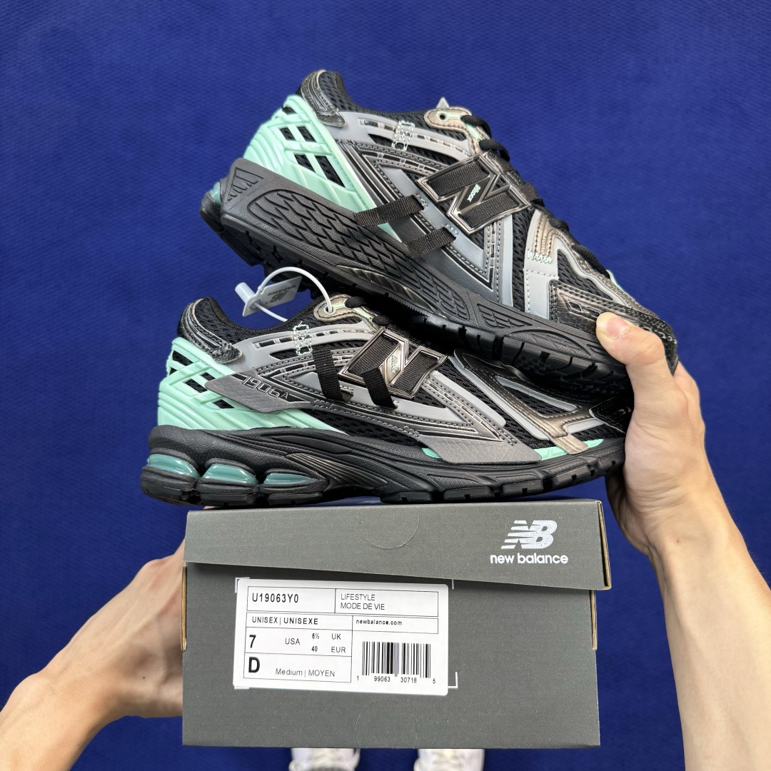 C版新百伦!nb1906 第119色:黑色/浅绿色 纯原大厂出品,品质优价格合理,降维打击‼️ 货号:U19063Y0 C版新百伦!nb1906 第119色:黑色/浅绿色 纯原大厂出品,品质优价格合理,降维打击‼️ 货号:U19063Y0