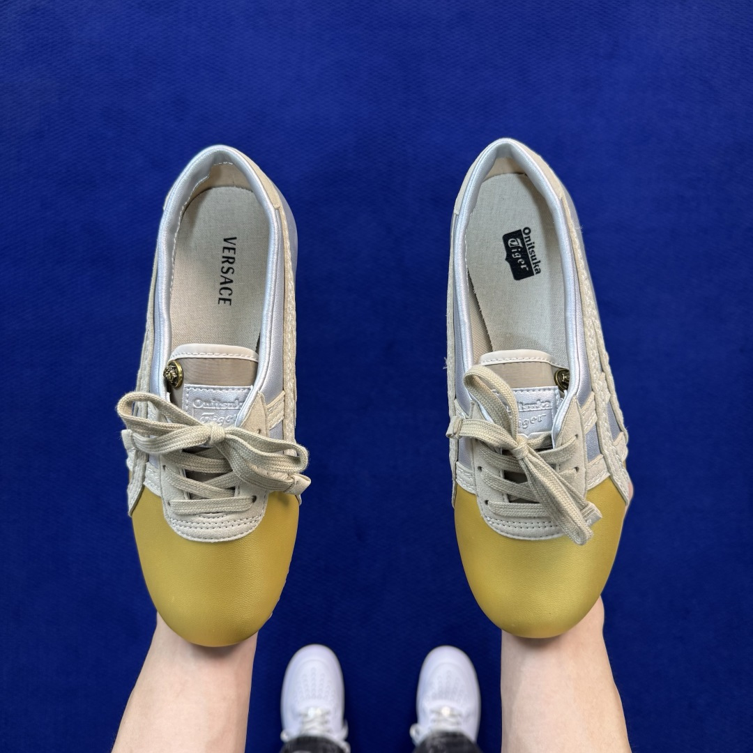 鬼冢虎范思哲联名舞蹈鞋 共8色女鞋🥿 VERSACE × Onitsuka Tiger 范思哲 联名款 Tai-Chi 鬼冢虎范思哲联名舞蹈鞋 共8色女鞋🥿 VERSACE × Onitsuka Tiger 范思哲 联名款 Tai-Chi