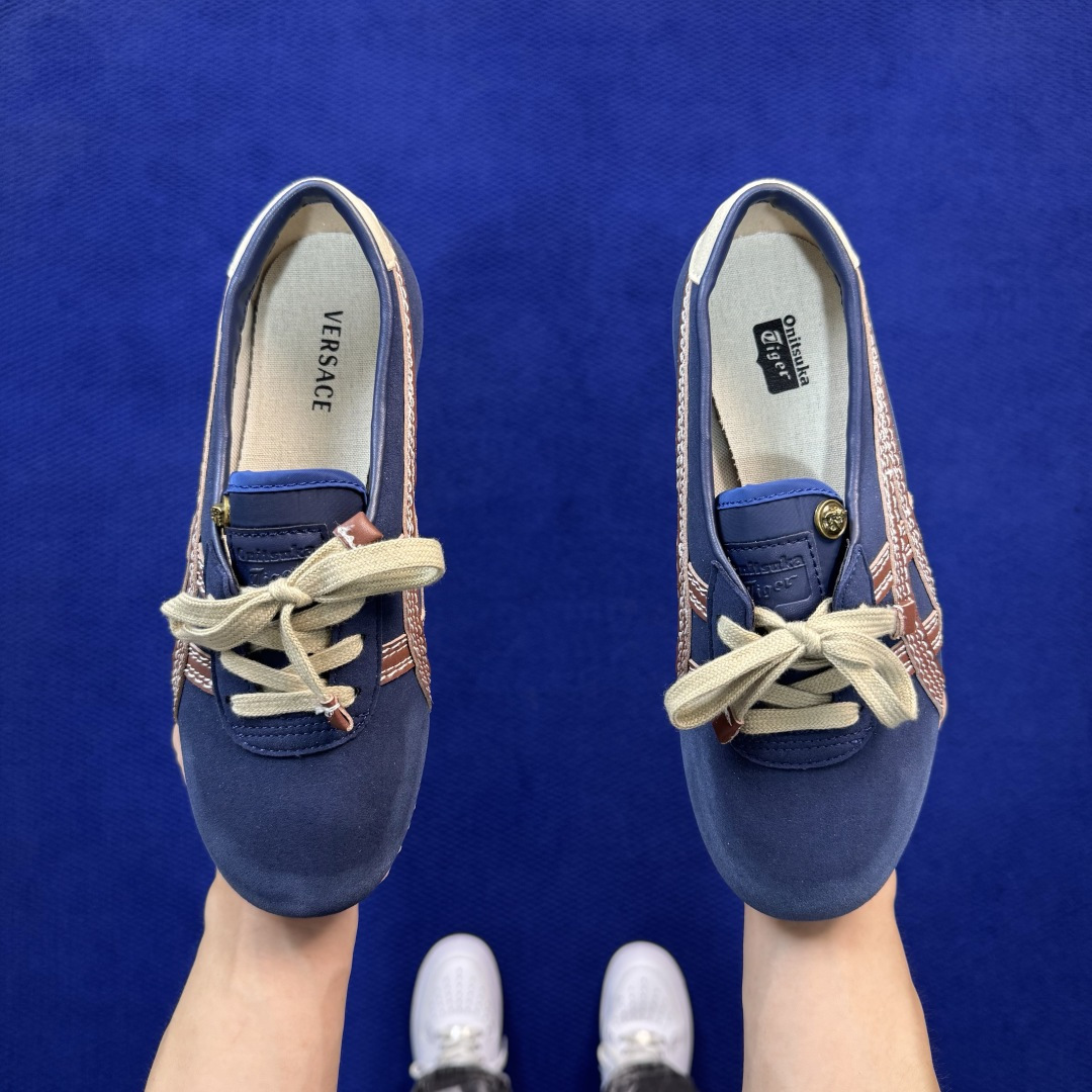 鬼冢虎范思哲联名舞蹈鞋 共8色女鞋🥿 VERSACE × Onitsuka Tiger 范思哲 联名款  Tai-Chi