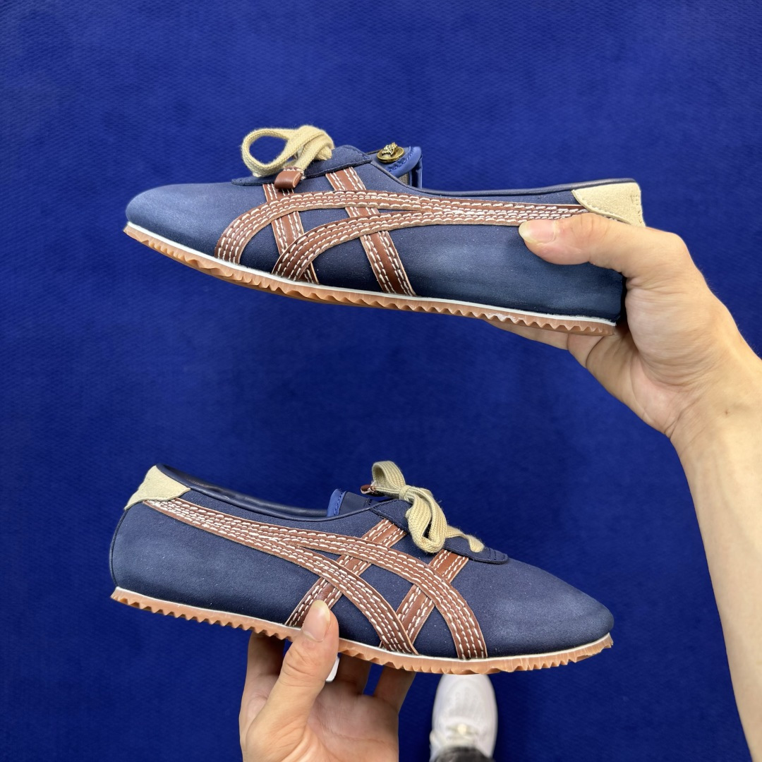 鬼冢虎范思哲联名舞蹈鞋 共8色女鞋🥿 VERSACE × Onitsuka Tiger 范思哲 联名款  Tai-Chi
