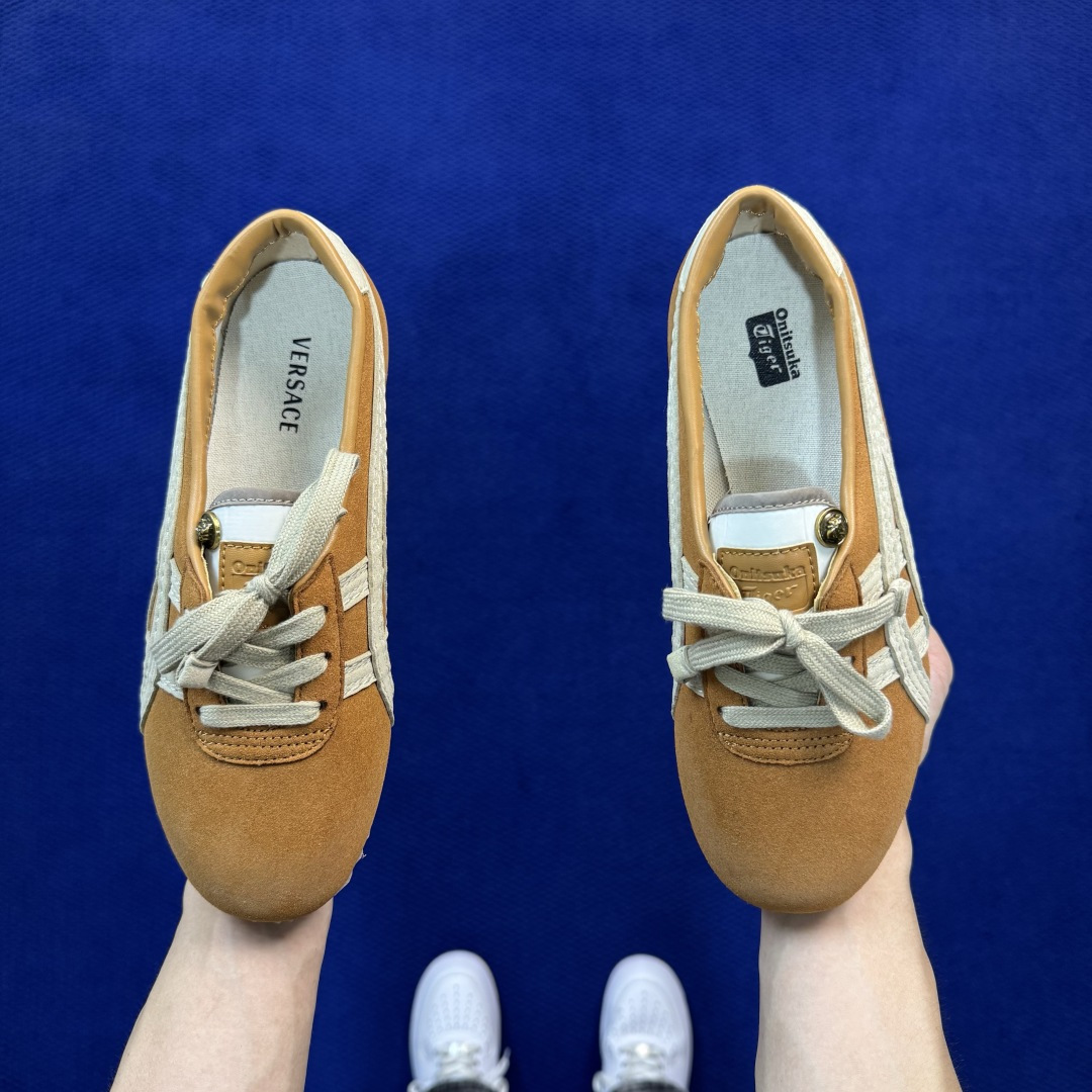 鬼冢虎范思哲联名舞蹈鞋 共8色女鞋🥿 VERSACE × Onitsuka Tiger 范思哲 联名款  Tai-Chi