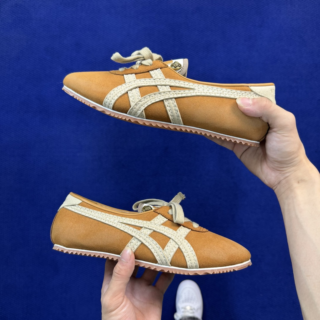 鬼冢虎范思哲联名舞蹈鞋 共8色女鞋🥿 VERSACE × Onitsuka Tiger 范思哲 联名款  Tai-Chi