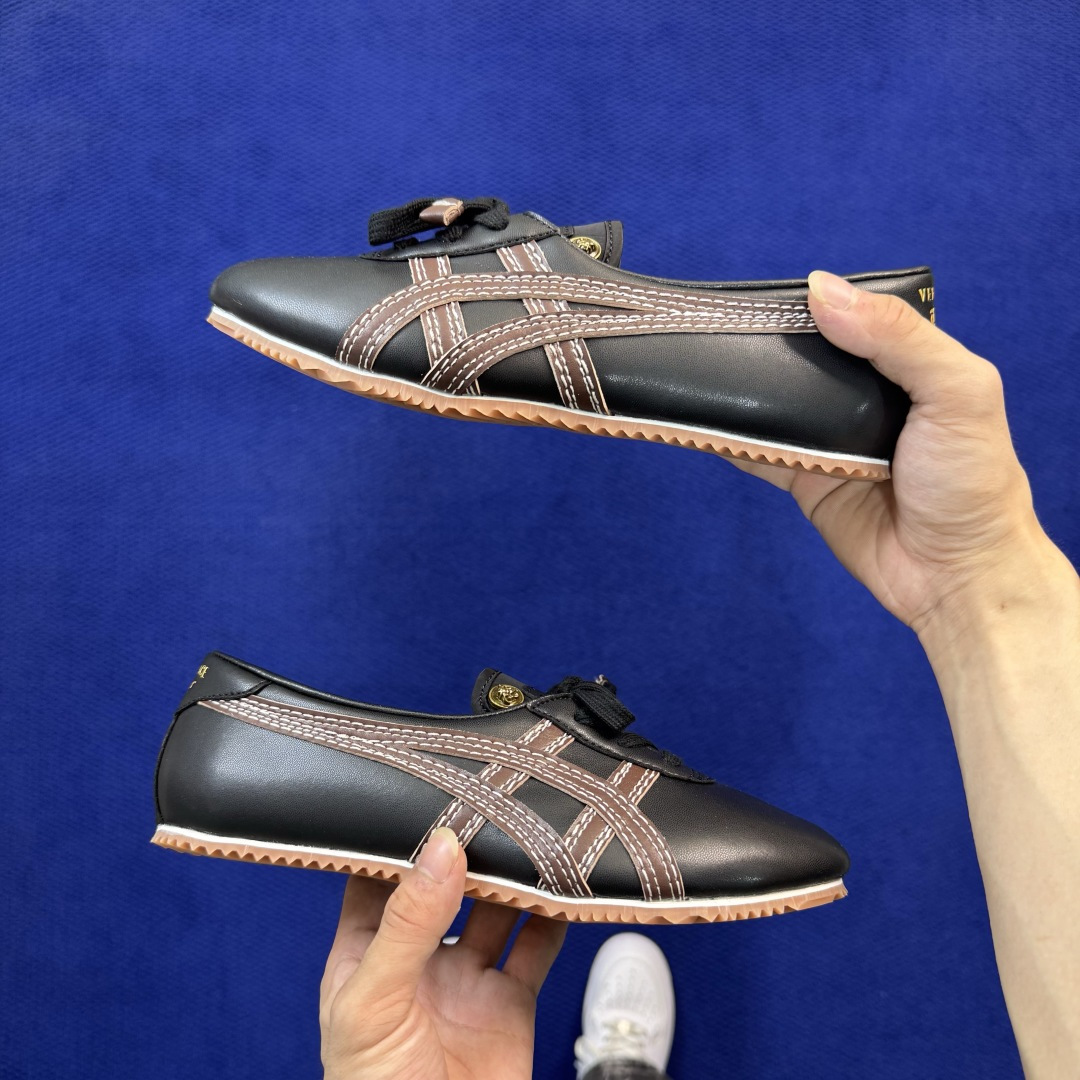 鬼冢虎范思哲联名舞蹈鞋 共8色女鞋🥿 VERSACE × Onitsuka Tiger 范思哲 联名款  Tai-Chi