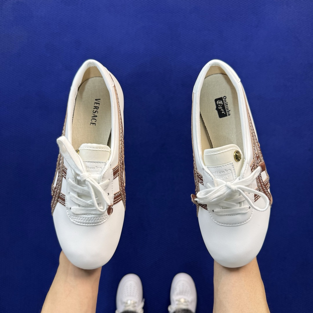 鬼冢虎范思哲联名舞蹈鞋 共8色女鞋🥿 VERSACE × Onitsuka Tiger 范思哲 联名款 Tai-Chi 鬼冢虎范思哲联名舞蹈鞋 共8色女鞋🥿 VERSACE × Onitsuka Tiger 范思哲 联名款 Tai-Chi