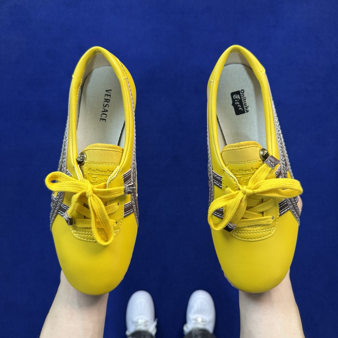 鬼冢虎范思哲联名舞蹈鞋 共8色女鞋🥿 VERSACE × Onitsuka Tiger 范思哲 联名款  Tai-Chi
