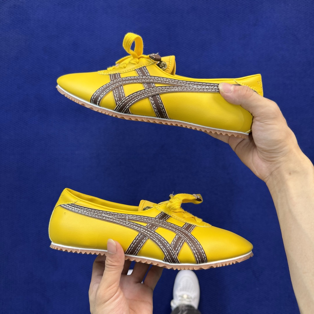 鬼冢虎范思哲联名舞蹈鞋 共8色女鞋🥿 VERSACE × Onitsuka Tiger 范思哲 联名款  Tai-Chi