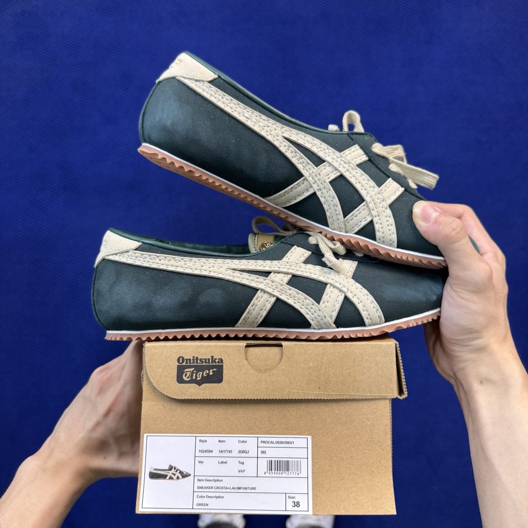 鬼冢虎范思哲联名舞蹈鞋 共8色女鞋🥿 VERSACE × Onitsuka Tiger 范思哲 联名款  Tai-Chi