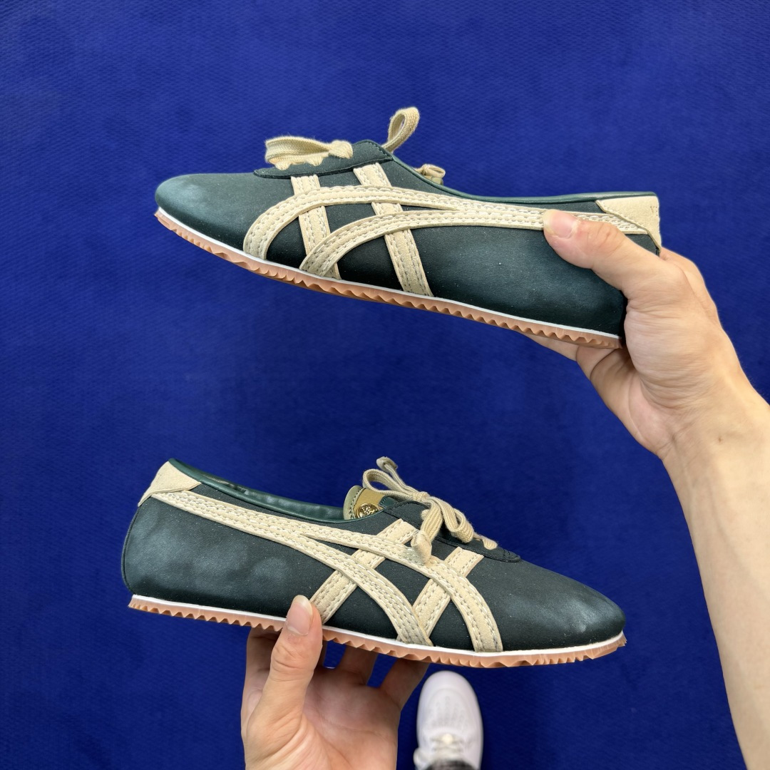 鬼冢虎范思哲联名舞蹈鞋 共8色女鞋🥿 VERSACE × Onitsuka Tiger 范思哲 联名款  Tai-Chi