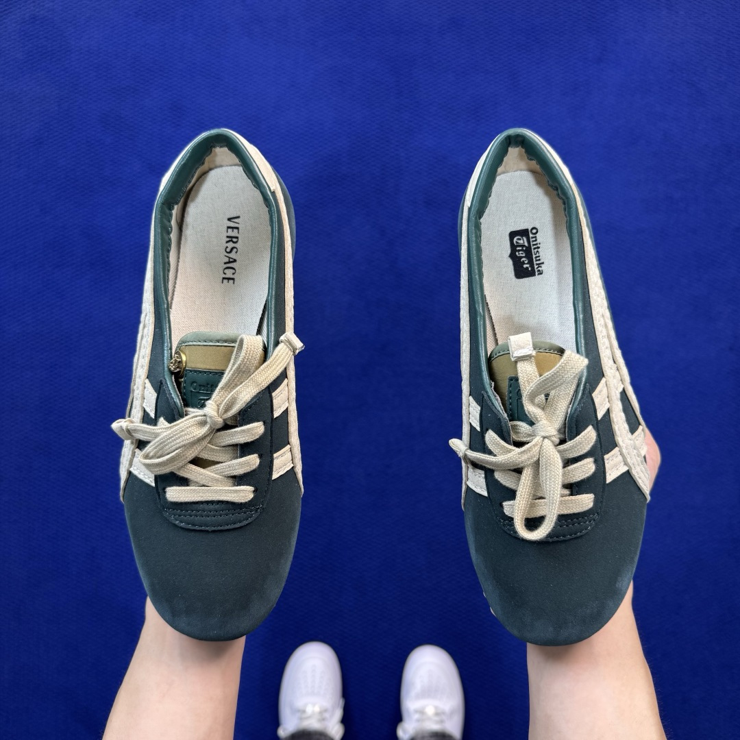鬼冢虎范思哲联名舞蹈鞋 共8色女鞋🥿 VERSACE × Onitsuka Tiger 范思哲 联名款  Tai-Chi