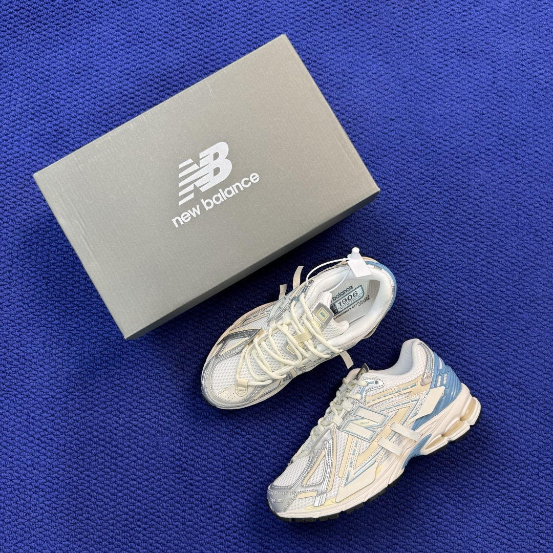 C版新百伦!nb1906 第120色:白米蓝色 纯原大厂出品,品质优价格合理,降维打击‼️ 货号:U19065IC 尺码 C版新百伦!nb1906 第120色:白米蓝色 纯原大厂出品,品质优价格合理,降维打击‼️ 货号:U19065IC 尺码