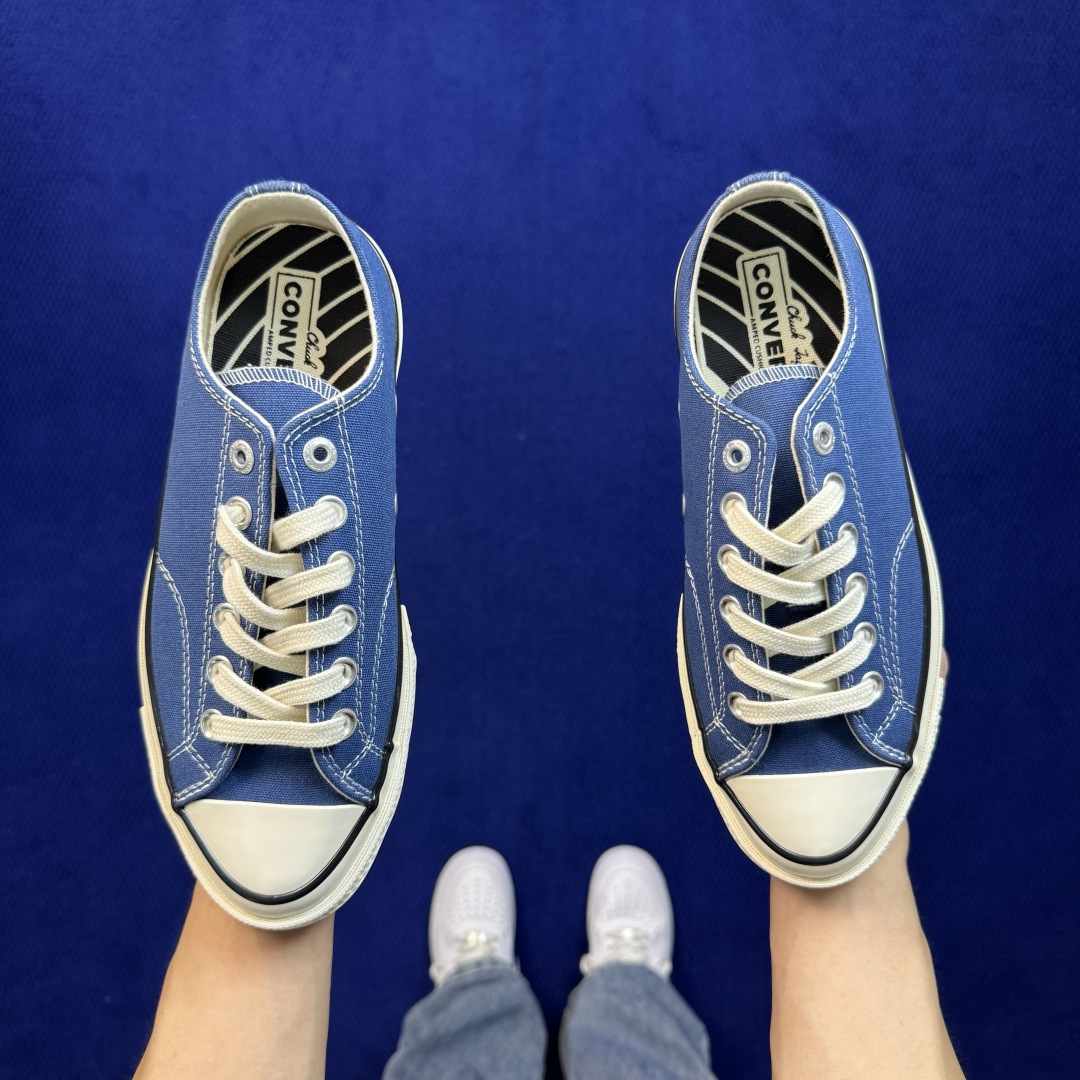 2026匡威全新发布!Converse CHUCK 70X 星星标帆布鞋 海军蓝低帮 货号:A24234C 尺码:35 2026匡威全新发布!Converse CHUCK 70X 星星标帆布鞋 海军蓝低帮 货号:A24234C 尺码:35