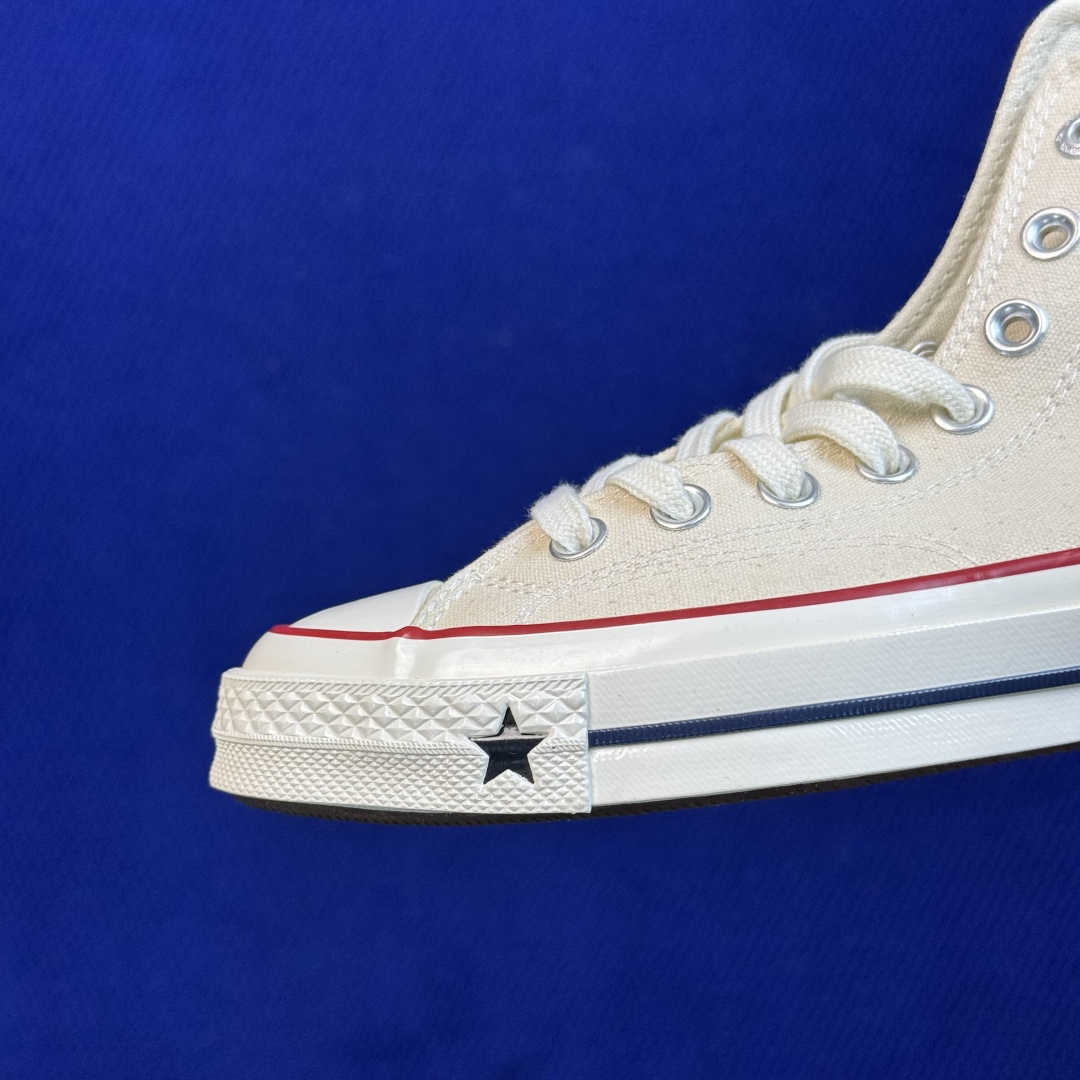 2026匡威全新发布!Converse CHUCK 70X 星星标帆布鞋 米白色高帮 货号:A24226C 尺码:35 2026匡威全新发布!Converse CHUCK 70X 星星标帆布鞋 米白色高帮 货号:A24226C 尺码:35