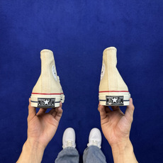 2026匡威全新发布!Converse CHUCK 70X 星星标帆布鞋 米白色高帮 货号:A24226C 尺码:35 2026匡威全新发布!Converse CHUCK 70X 星星标帆布鞋 米白色高帮 货号:A24226C 尺码:35