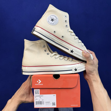 2026匡威全新发布!Converse CHUCK 70X 星星标帆布鞋 米白色高帮 货号:A24226C 尺码:35 2026匡威全新发布!Converse CHUCK 70X 星星标帆布鞋 米白色高帮 货号:A24226C 尺码:35