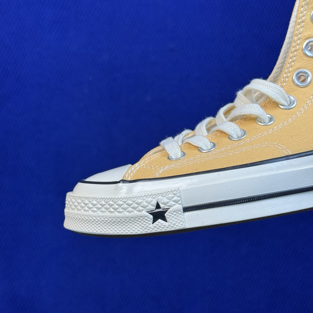 2026匡威全新发布!Converse CHUCK 70X 星星标帆布鞋 黄色高帮 货号:A24233C 尺码:35 3 2026匡威全新发布!Converse CHUCK 70X 星星标帆布鞋 黄色高帮 货号:A24233C 尺码:35 3