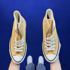 2026匡威全新发布!Converse CHUCK 70X 星星标帆布鞋 黄色高帮 货号:A24233C 尺码:35 3 2026匡威全新发布!Converse CHUCK 70X 星星标帆布鞋 黄色高帮 货号:A24233C 尺码:35 3