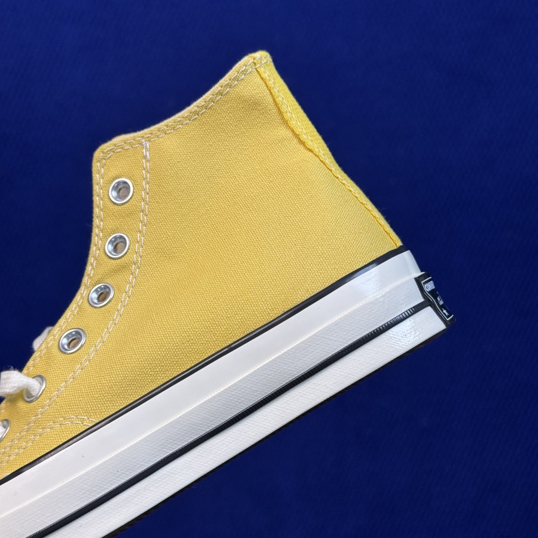 虎扑版‼️ 匡威 黄色高帮 A10526C Converse 匡威 Chuck 70 1970S 帆布休闲板鞋 行业一线