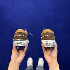 虎扑版!Vans Old Skool 低帮 棕色珍珠碎钻铆钉限定! 纯原级别外贸订单!万斯经典 硫化帆布板鞋 正品海鸥线 虎扑版!Vans Old Skool 低帮 棕色珍珠碎钻铆钉限定! 纯原级别外贸订单!万斯经典 硫化帆布板鞋 正品海鸥线