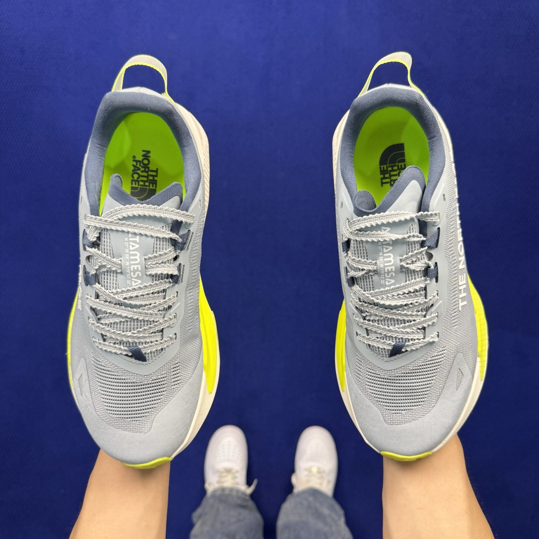 北面越野跑鞋 THE NORTH FACE Altamesa 500 V2 网纱面 第2色：灰绿 尺码：36-45