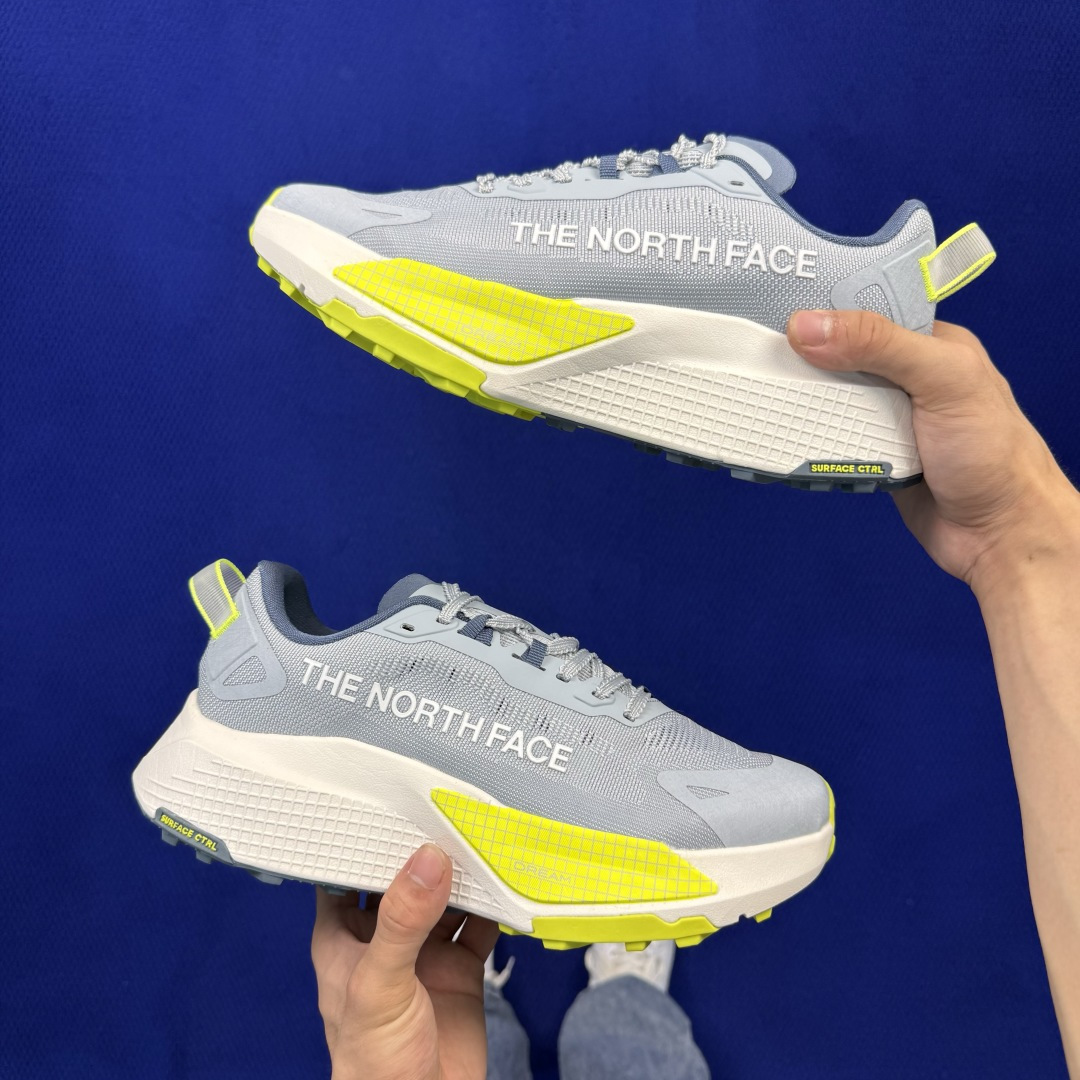 北面越野跑鞋 THE NORTH FACE Altamesa 500 V2 网纱面 第2色：灰绿 尺码：36-45
