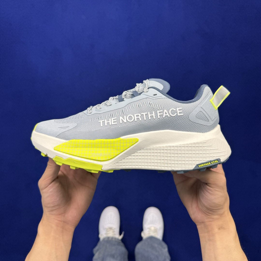 北面越野跑鞋 THE NORTH FACE Altamesa 500 V2 网纱面 第2色：灰绿 尺码：36-45