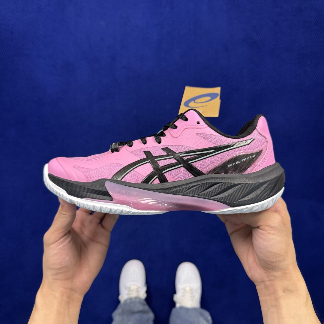 亚瑟士排球鞋 ASICS SKY ELITE FF 4 大厂纯原，品质保障！ 货号：1051A098-700 第2色：黑