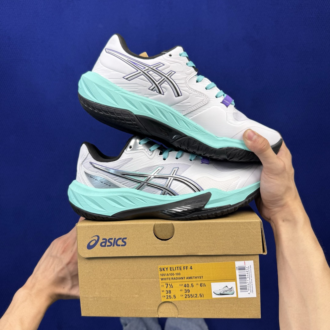 亚瑟士排球鞋 ASICS SKY ELITE FF 4 大厂纯原，品质保障！ 货号：1051A100-100 第1色：白