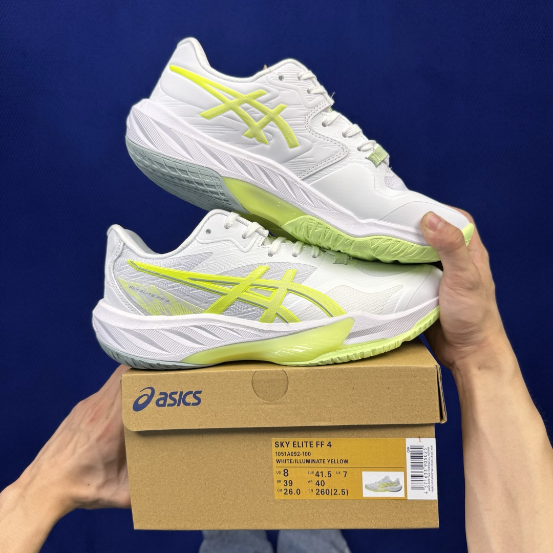 亚瑟士排球鞋 ASICS SKY ELITE FF 4 大厂纯原,品质保障! 货号:1051A092-100 第4色:白 亚瑟士排球鞋 ASICS SKY ELITE FF 4 大厂纯原,品质保障! 货号:1051A092-100 第4色:白
