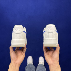 3A空军!第662色:蓝钩小花装饰🎍镜面皮 Nike Air Force 1 Low 百分百原鞋开发!PT市场真正匠心空 3A空军!第662色:蓝钩小花装饰🎍镜面皮 Nike Air Force 1 Low 百分百原鞋开发!PT市场真正匠心空
