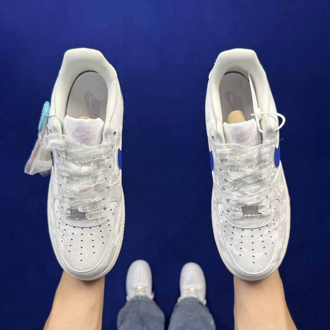 3A空军!第662色:蓝钩小花装饰🎍镜面皮 Nike Air Force 1 Low 百分百原鞋开发!PT市场真正匠心空 3A空军!第662色:蓝钩小花装饰🎍镜面皮 Nike Air Force 1 Low 百分百原鞋开发!PT市场真正匠心空