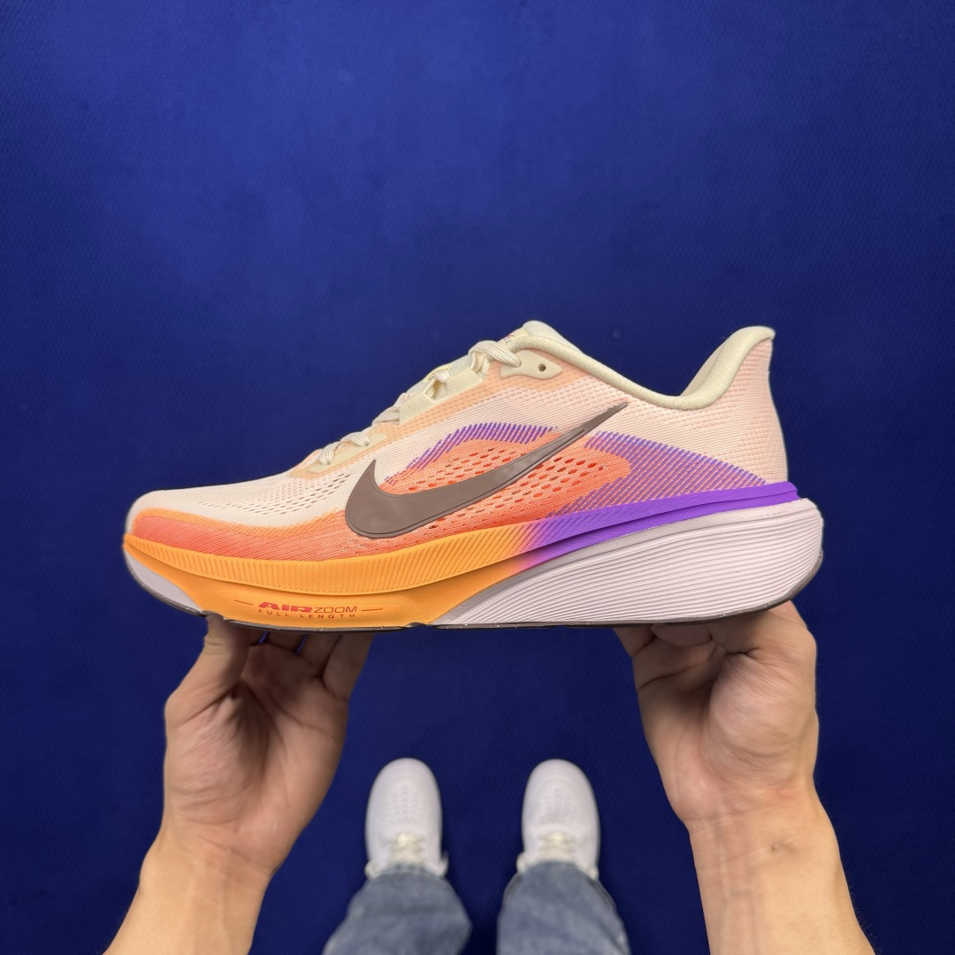 马拉松登月系列 YZ纯原1:1品质！ Nike Air Zoom Pegasus 42代黑白 超高清洁度！ 第3色:粉橙