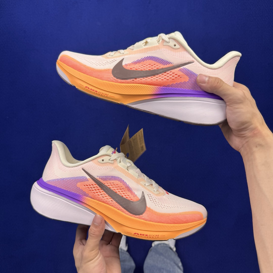 马拉松登月系列 YZ纯原1:1品质! Nike Air Zoom Pegasus 42代黑白 超高清洁度! 第3色:粉橙 马拉松登月系列 YZ纯原1:1品质! Nike Air Zoom Pegasus 42代黑白 超高清洁度! 第3色:粉橙