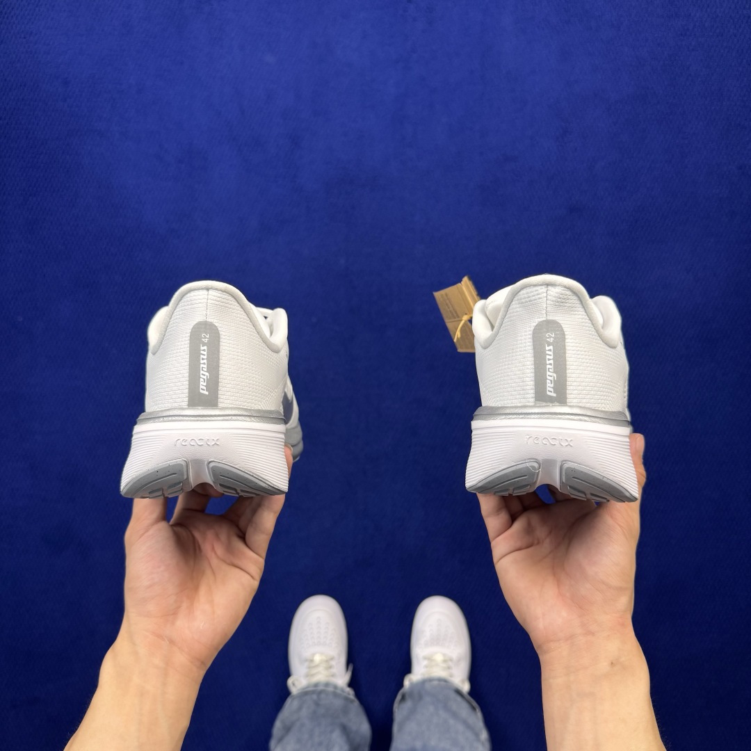 马拉松登月系列 YZ纯原1:1品质！ Nike Air Zoom Pegasus 42代黑白 超高清洁度！ 第4色:灰白