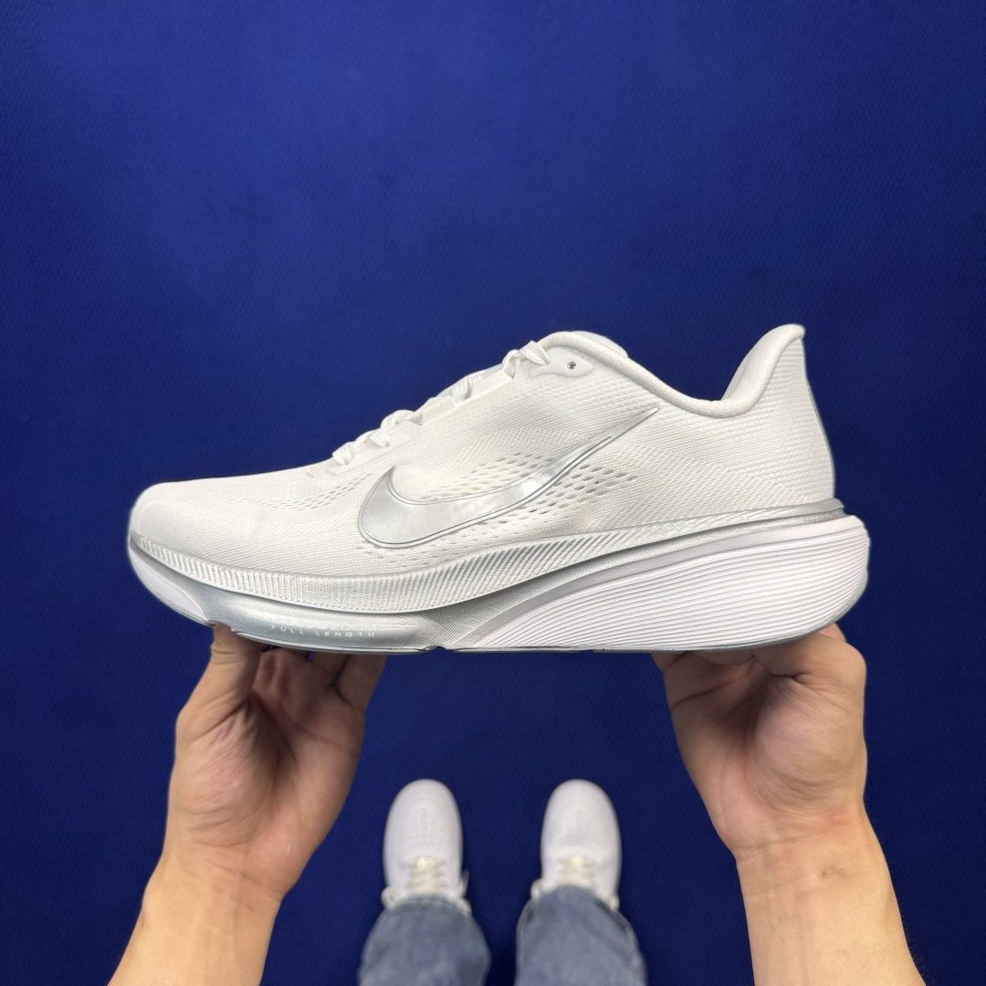 马拉松登月系列 YZ纯原1:1品质！ Nike Air Zoom Pegasus 42代黑白 超高清洁度！ 第4色:灰白