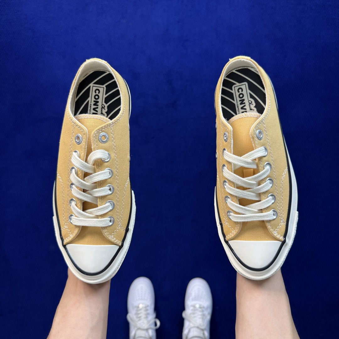 2026匡威全新发布!Converse CHUCK 70X 星星标帆布鞋 黄色低帮 货号:A24236C 尺码:35 3 2026匡威全新发布!Converse CHUCK 70X 星星标帆布鞋 黄色低帮 货号:A24236C 尺码:35 3