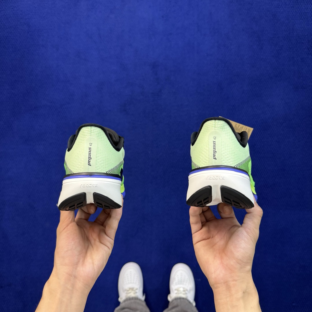马拉松登月系列 YZ纯原1:1品质！ Nike Air Zoom Pegasus 42代黑白 超高清洁度！ 第5色:绿色