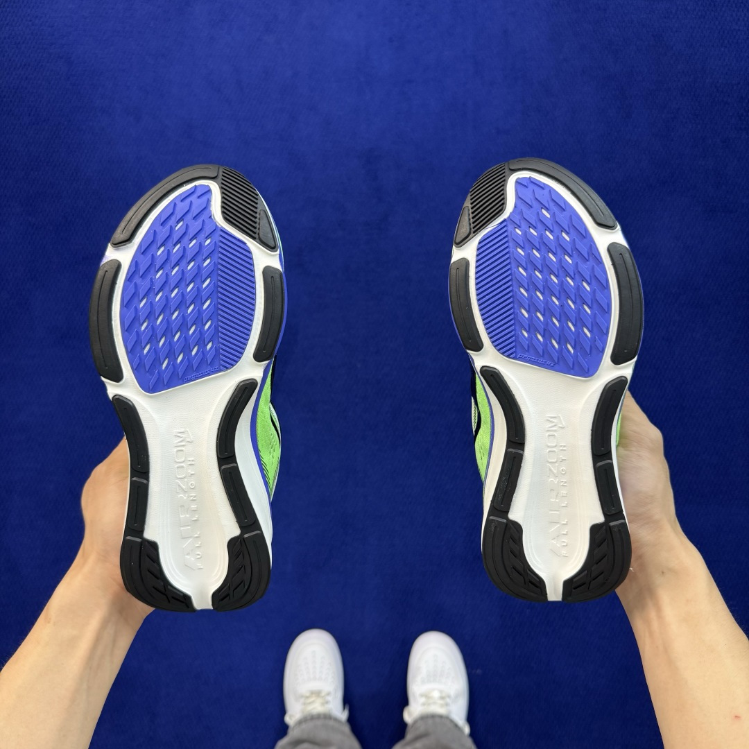 马拉松登月系列 YZ纯原1:1品质！ Nike Air Zoom Pegasus 42代黑白 超高清洁度！ 第5色:绿色