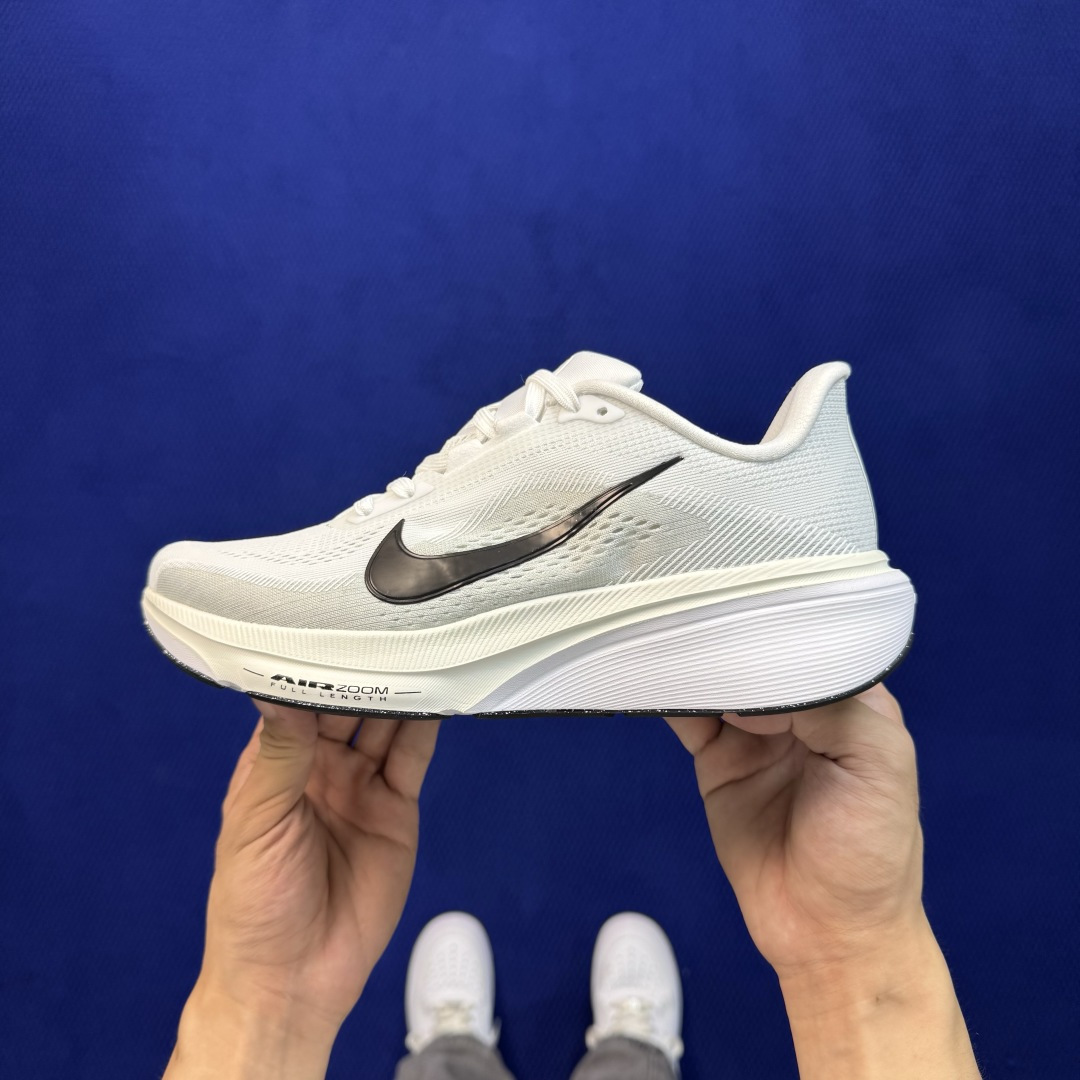 马拉松登月系列 YZ纯原1:1品质！ Nike Air Zoom Pegasus 42代黑白 超高清洁度！ 第8色:白色