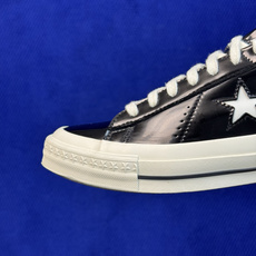 虎扑版‼️ 匡威OneStar星星鞋 光面皮黑色 Converse One Star Ox 帆布休闲板鞋 A17901C 虎扑版‼️ 匡威OneStar星星鞋 光面皮黑色 Converse One Star Ox 帆布休闲板鞋 A17901C