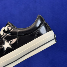 虎扑版‼️ 匡威OneStar星星鞋 光面皮黑色 Converse One Star Ox 帆布休闲板鞋 A17901C 虎扑版‼️ 匡威OneStar星星鞋 光面皮黑色 Converse One Star Ox 帆布休闲板鞋 A17901C