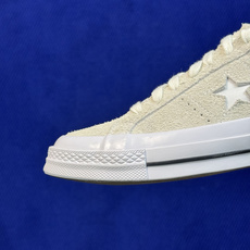 虎扑版‼️ 匡威OneStar星星鞋 翻毛皮白色 Converse One Star Ox 帆布休闲板鞋 C 行业一线头 虎扑版‼️ 匡威OneStar星星鞋 翻毛皮白色 Converse One Star Ox 帆布休闲板鞋 C 行业一线头