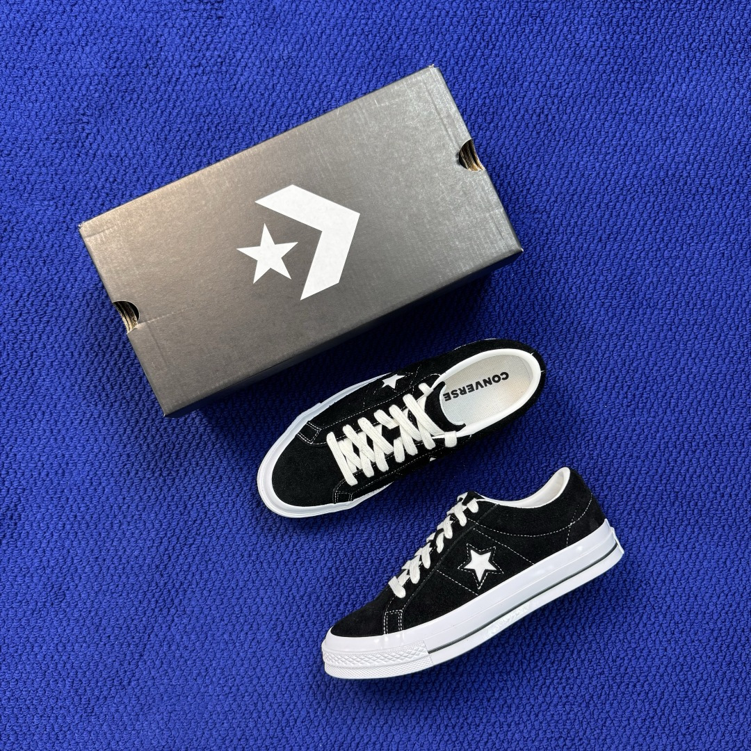 虎扑版‼️ 匡威OneStar星星鞋 翻毛皮白 Converse One Star Ox 帆布休闲板鞋 C 行业一线头部 虎扑版‼️ 匡威OneStar星星鞋 翻毛皮白 Converse One Star Ox 帆布休闲板鞋 C 行业一线头部