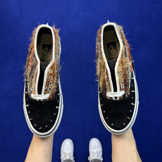 虎扑版!Vans Authentic 安纳海姆 碎钻流苏复古黑棕 159V 纯原级别外贸订单!万斯经典 硫化帆布板鞋 正 虎扑版!Vans Authentic 安纳海姆 碎钻流苏复古黑棕 159V 纯原级别外贸订单!万斯经典 硫化帆布板鞋 正