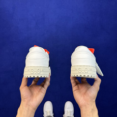 顶奢OW板鞋 OFF-WHITE 3.0 Court 第7色:白橙 市面最强品质!全方位复刻!带原装扣全套包装 尺码:3 顶奢OW板鞋 OFF-WHITE 3.0 Court 第7色:白橙 市面最强品质!全方位复刻!带原装扣全套包装 尺码:3