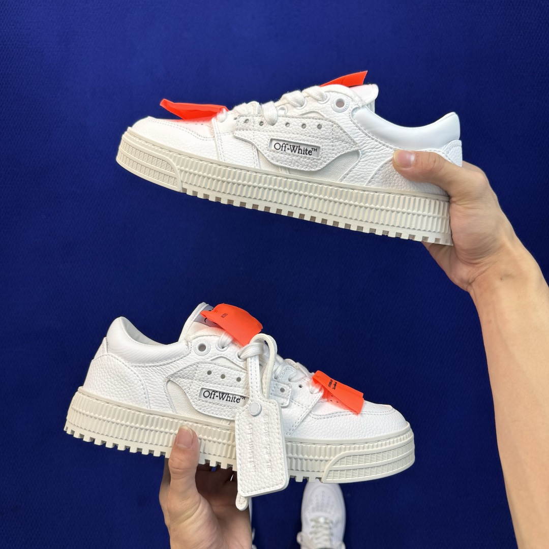 顶奢OW板鞋 OFF-WHITE 3.0 Court 第7色:白橙 市面最强品质!全方位复刻!带原装扣全套包装 尺码:3 顶奢OW板鞋 OFF-WHITE 3.0 Court 第7色:白橙 市面最强品质!全方位复刻!带原装扣全套包装 尺码:3