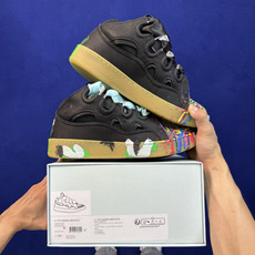 涂鸦配色比普通色贵! 纯原 Lanvin 浪凡 Curb Sneakers 皮革低帮休闲板鞋 国内一线大厂OG出品 匠心 涂鸦配色比普通色贵! 纯原 Lanvin 浪凡 Curb Sneakers 皮革低帮休闲板鞋 国内一线大厂OG出品 匠心
