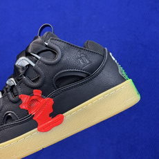 涂鸦配色比普通色贵! 纯原 Lanvin 浪凡 Curb Sneakers 皮革低帮休闲板鞋 国内一线大厂OG出品 匠心 涂鸦配色比普通色贵! 纯原 Lanvin 浪凡 Curb Sneakers 皮革低帮休闲板鞋 国内一线大厂OG出品 匠心
