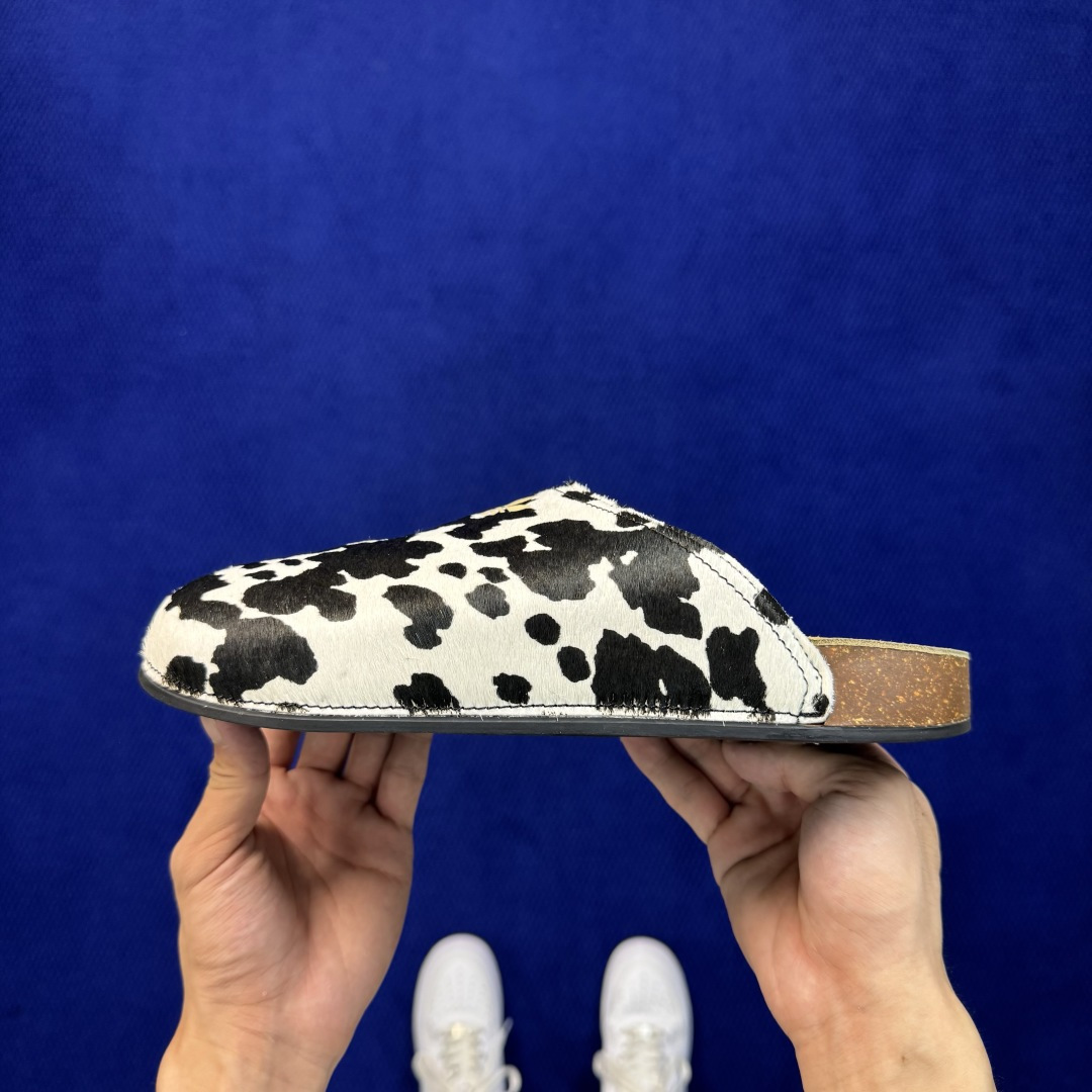 阿迪穆勒勃肯鞋拖鞋 第16色:奶牛🐄 adidas originals Adimule Superstar 一脚蹬包头鞋