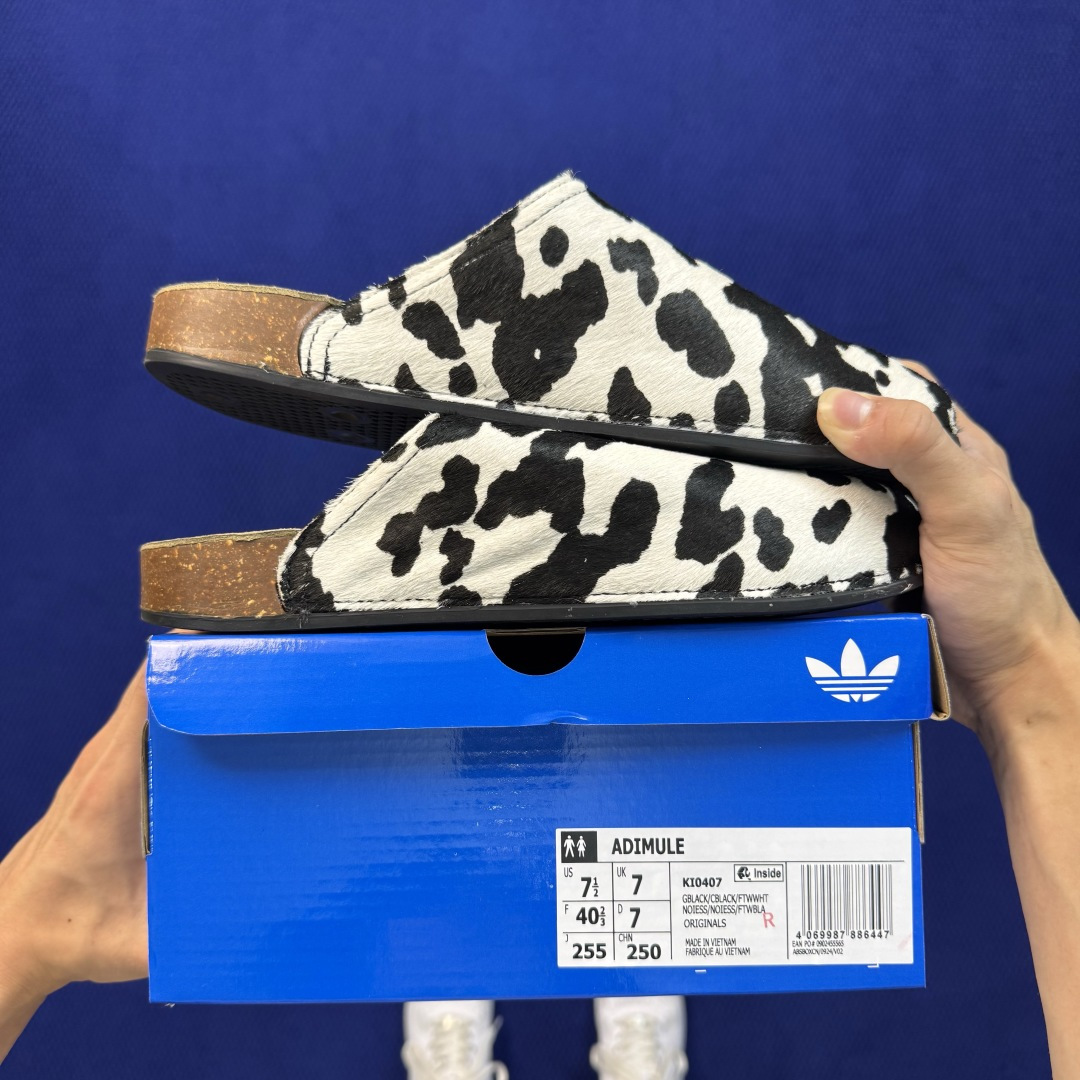 阿迪穆勒勃肯鞋拖鞋 第16色:奶牛🐄 adidas originals Adimule Superstar 一脚蹬包头鞋 阿迪穆勒勃肯鞋拖鞋 第16色:奶牛🐄 adidas originals Adimule Superstar 一脚蹬包头鞋